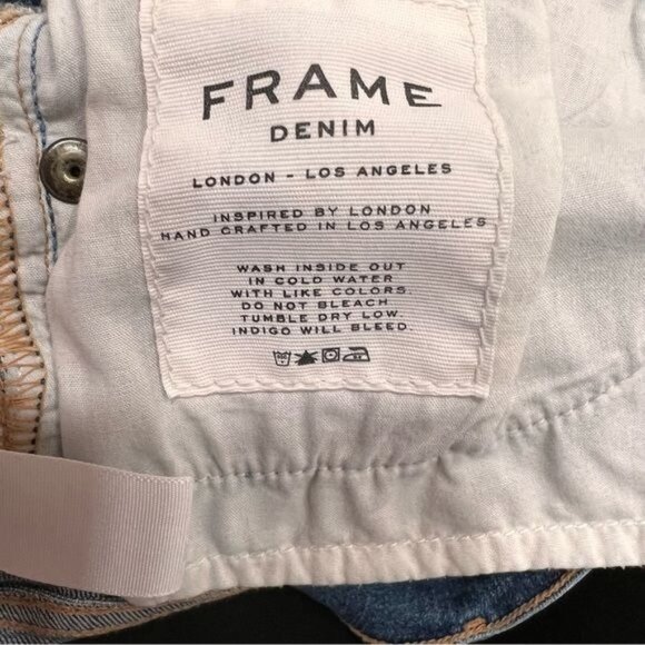 Frame Le Skinny Jeanne Kitty jeans size 29 - Picture 3 of 10